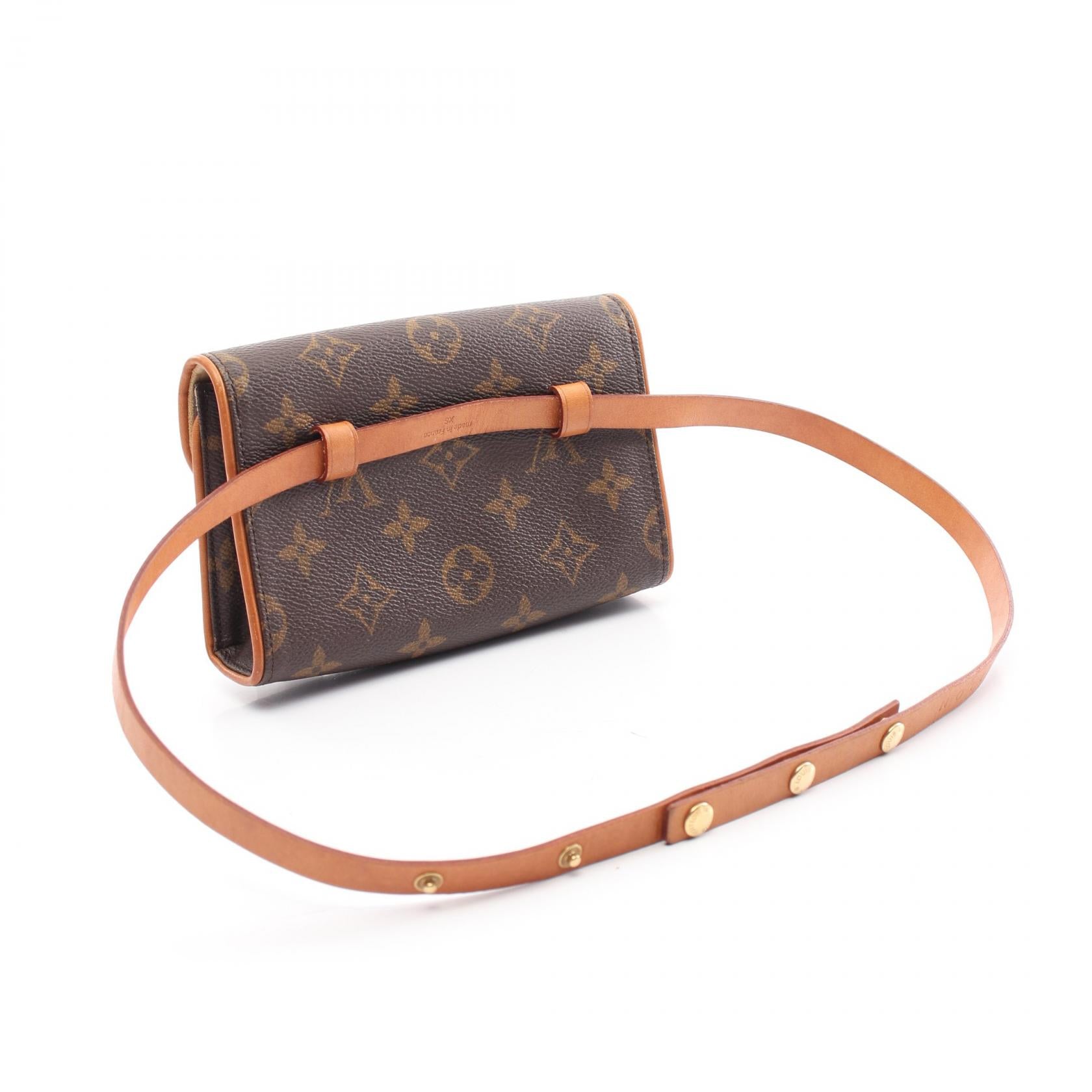 Louis Vuitton Pochette Florentine Waist Bag Brown