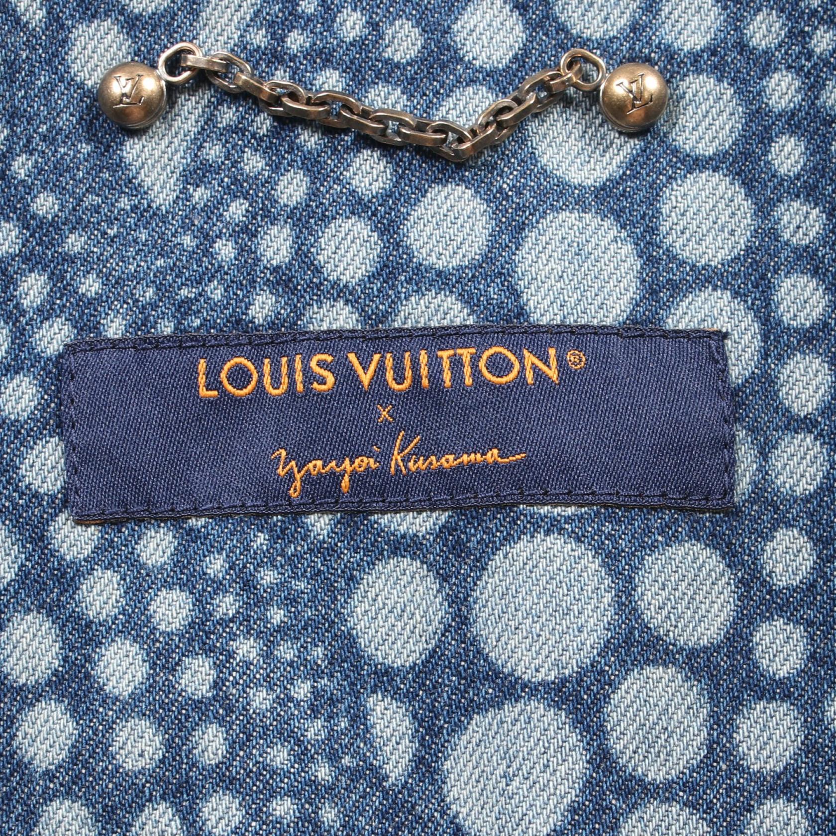 Louis Vuitton Denim Jacket Cotton Blue