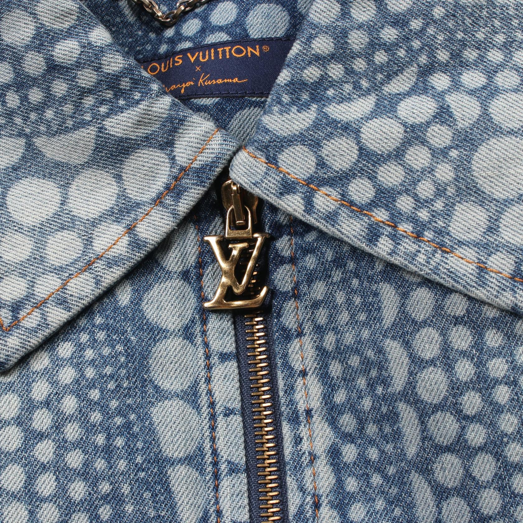 Louis Vuitton Denim Jacket Cotton Blue