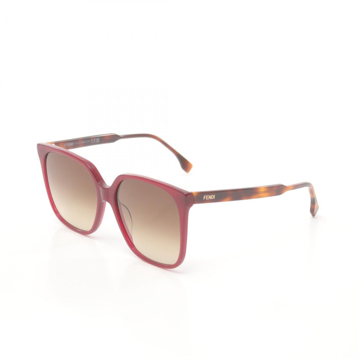 Fendi Plastic Sunglasses Red/Brown