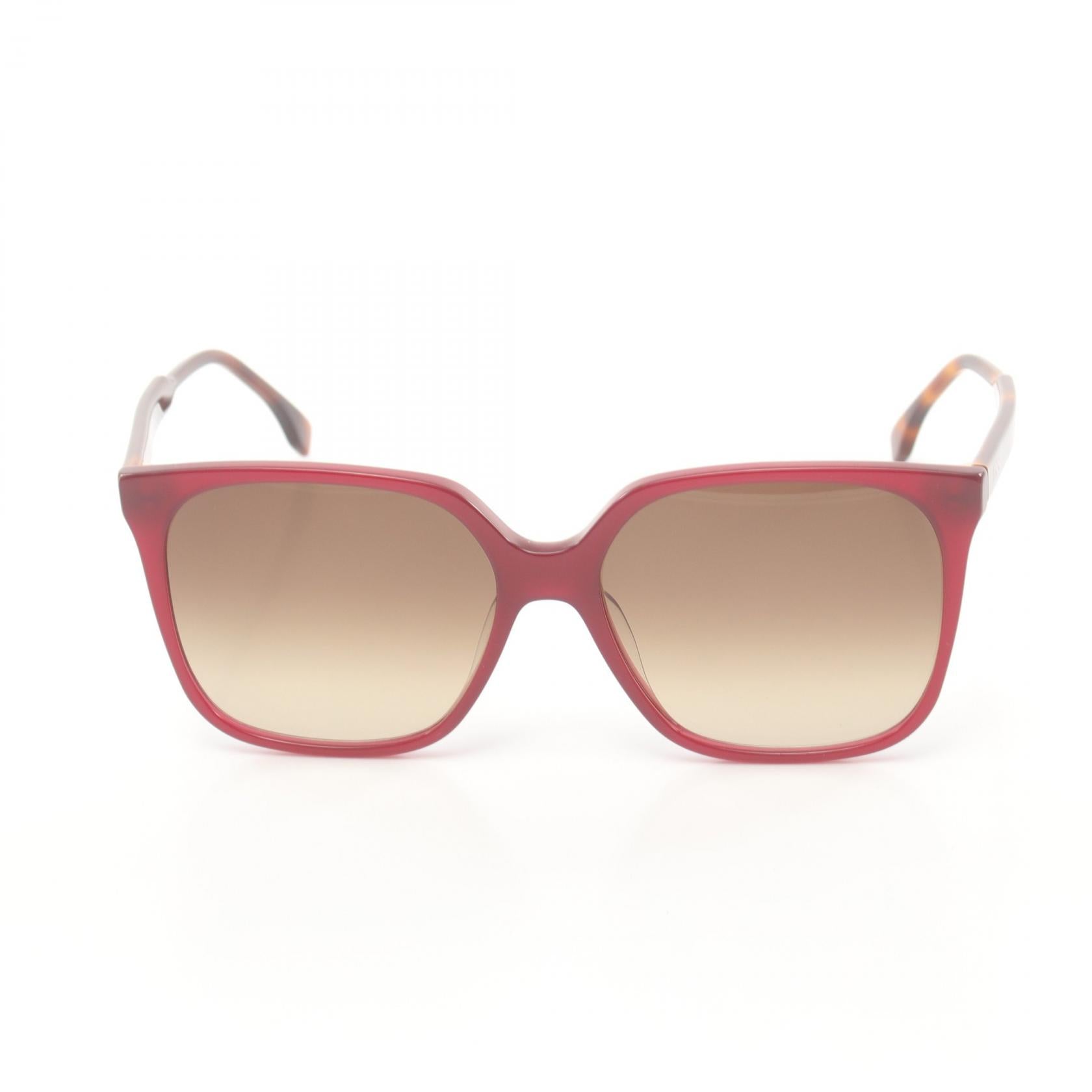 Fendi Plastic Sunglasses Red/Brown