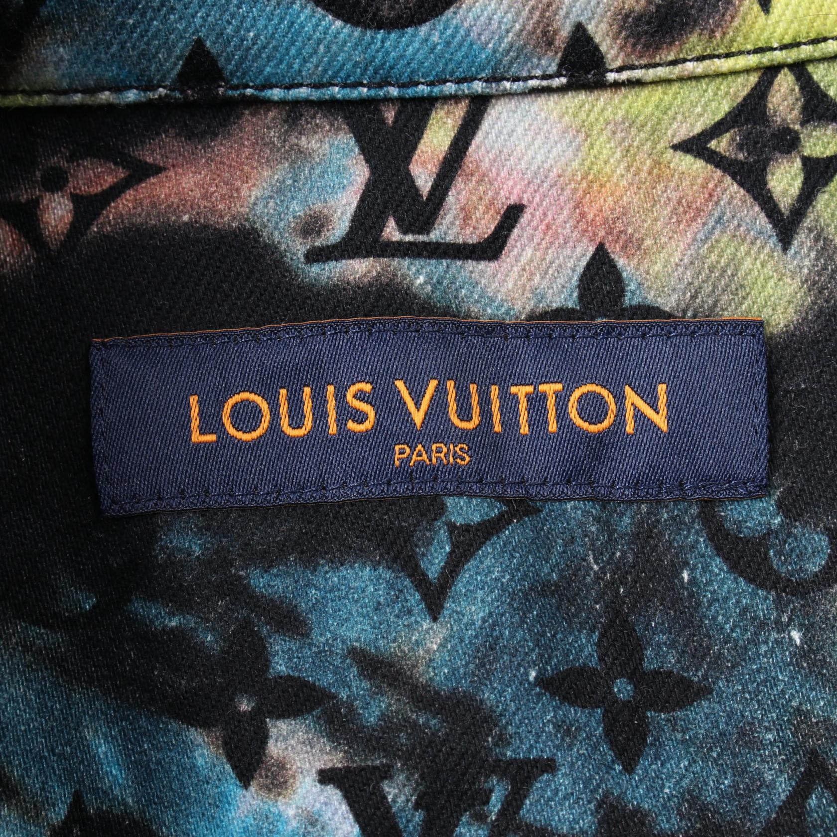 Louis Vuitton Monogram Tie-Dye Cotton Top