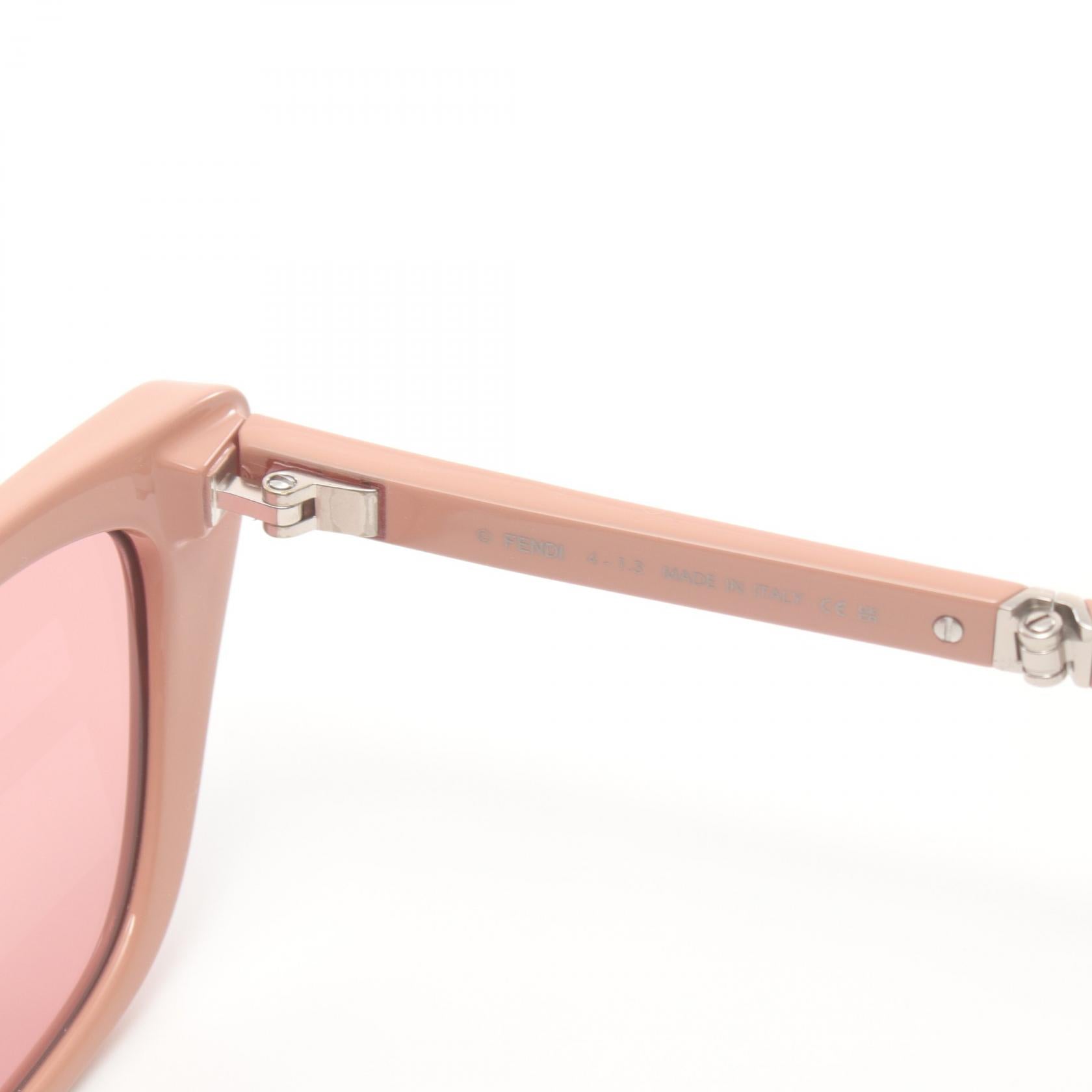 Fendi Baguette Cat Eye Sunglasses Pink