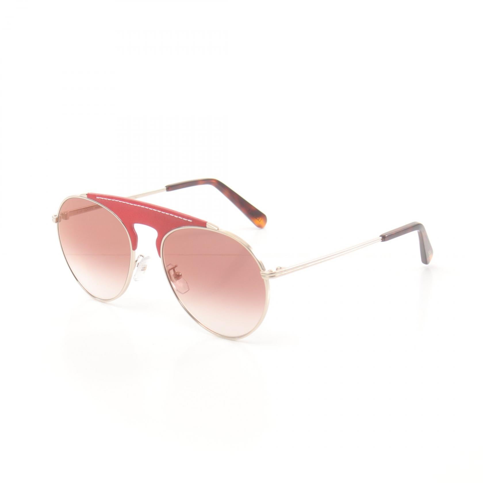 Loewe Leather Metal Sunglasses LW40005U