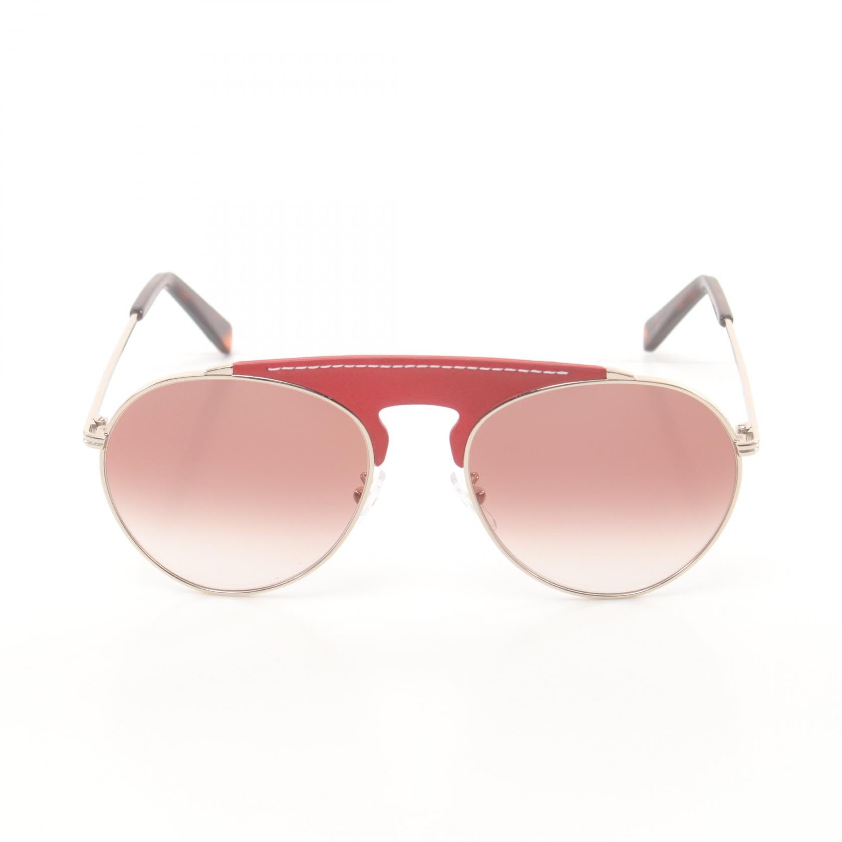 Loewe Leather Metal Sunglasses LW40005U