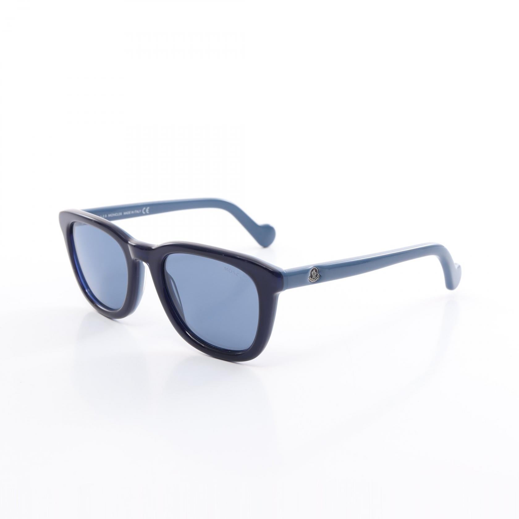 Moncler Plastic Sunglasses Blue 0118 92X