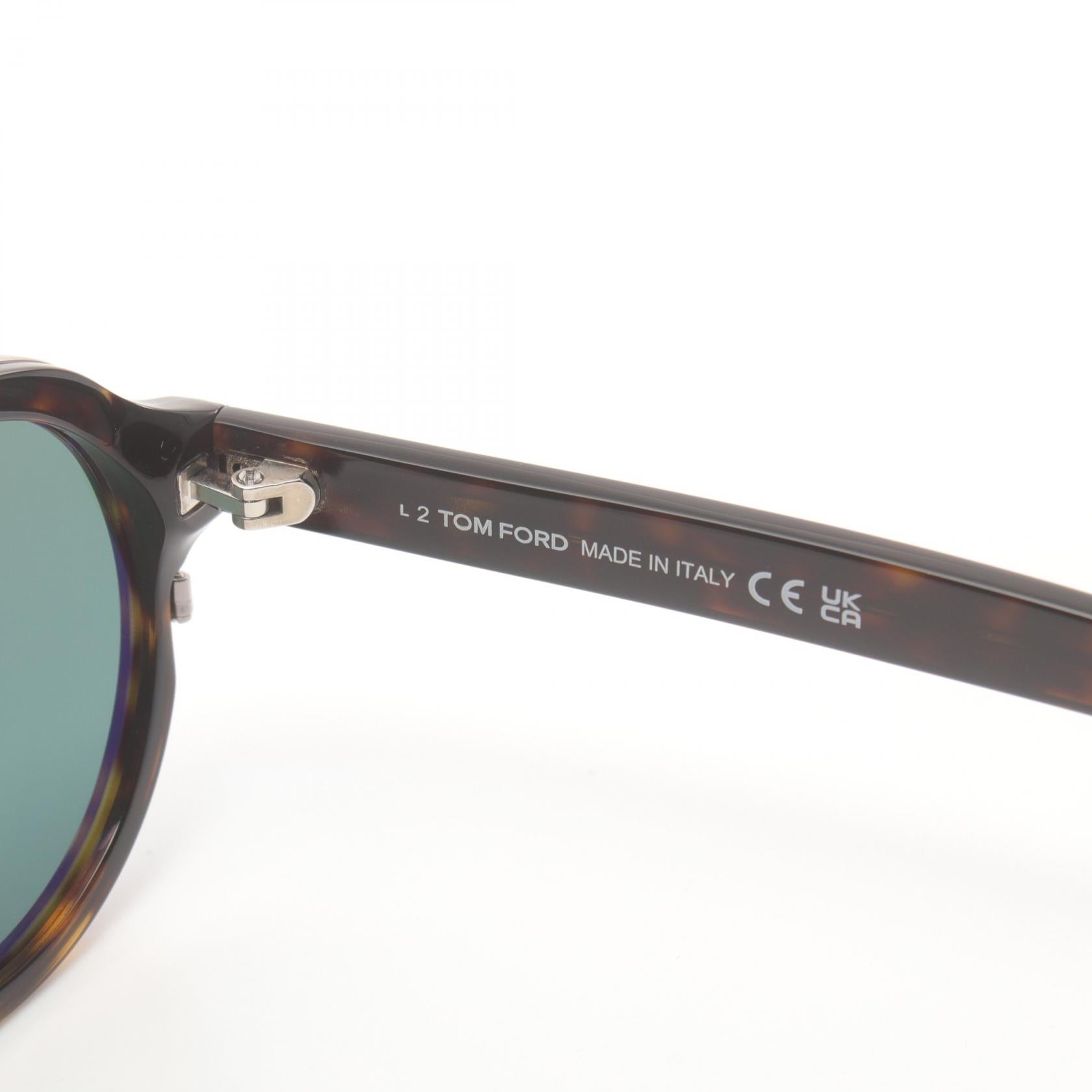 Tom Ford Sunglasses Plastic/Metal Brown/Silver