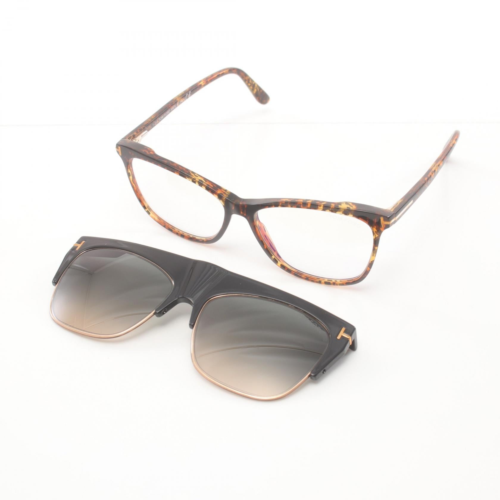 TOM FORD Eyewear Plastic Brown 5690B