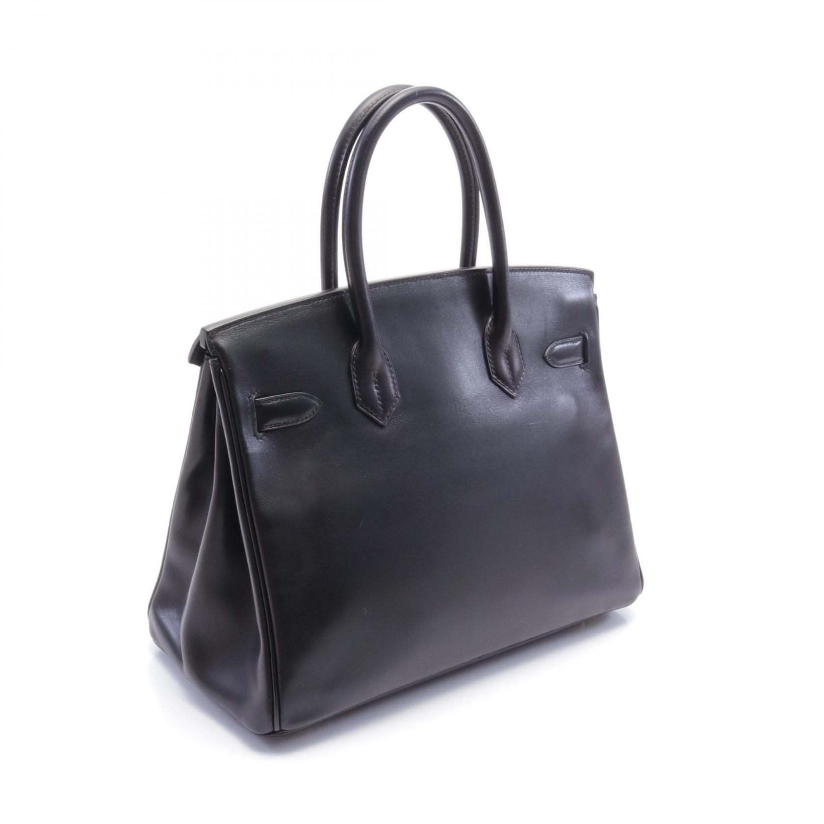 Hermes Birkin 35 Leather Handbag in Great Condition