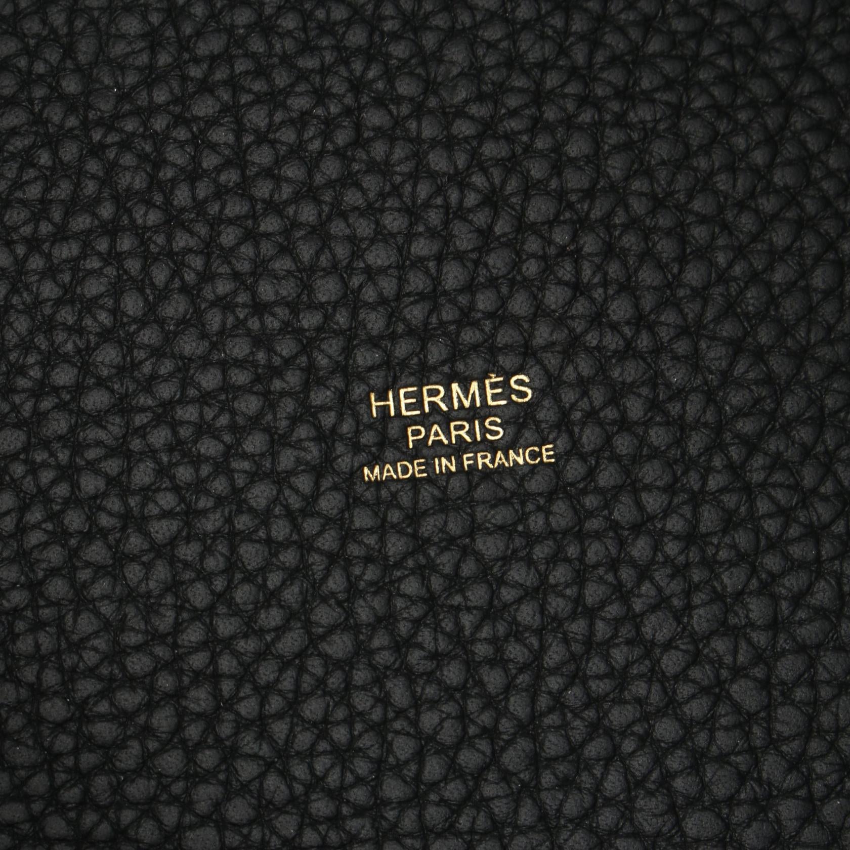 Hermes Picotin Lock MM Handbag Black