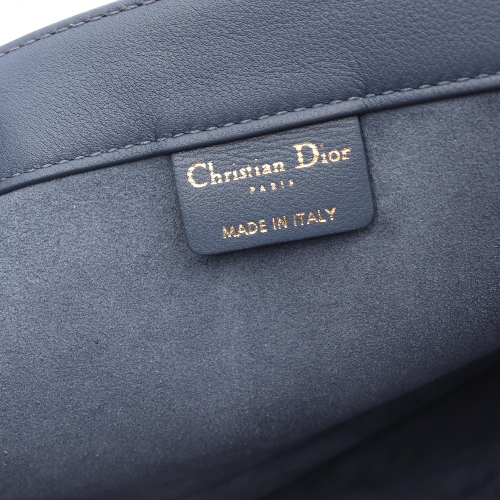 Dior Leather Book Tote Medium Bag