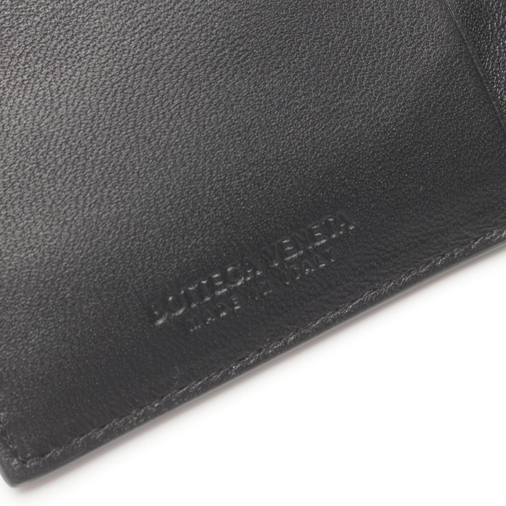 Bottega Veneta Leather Coin Case Black