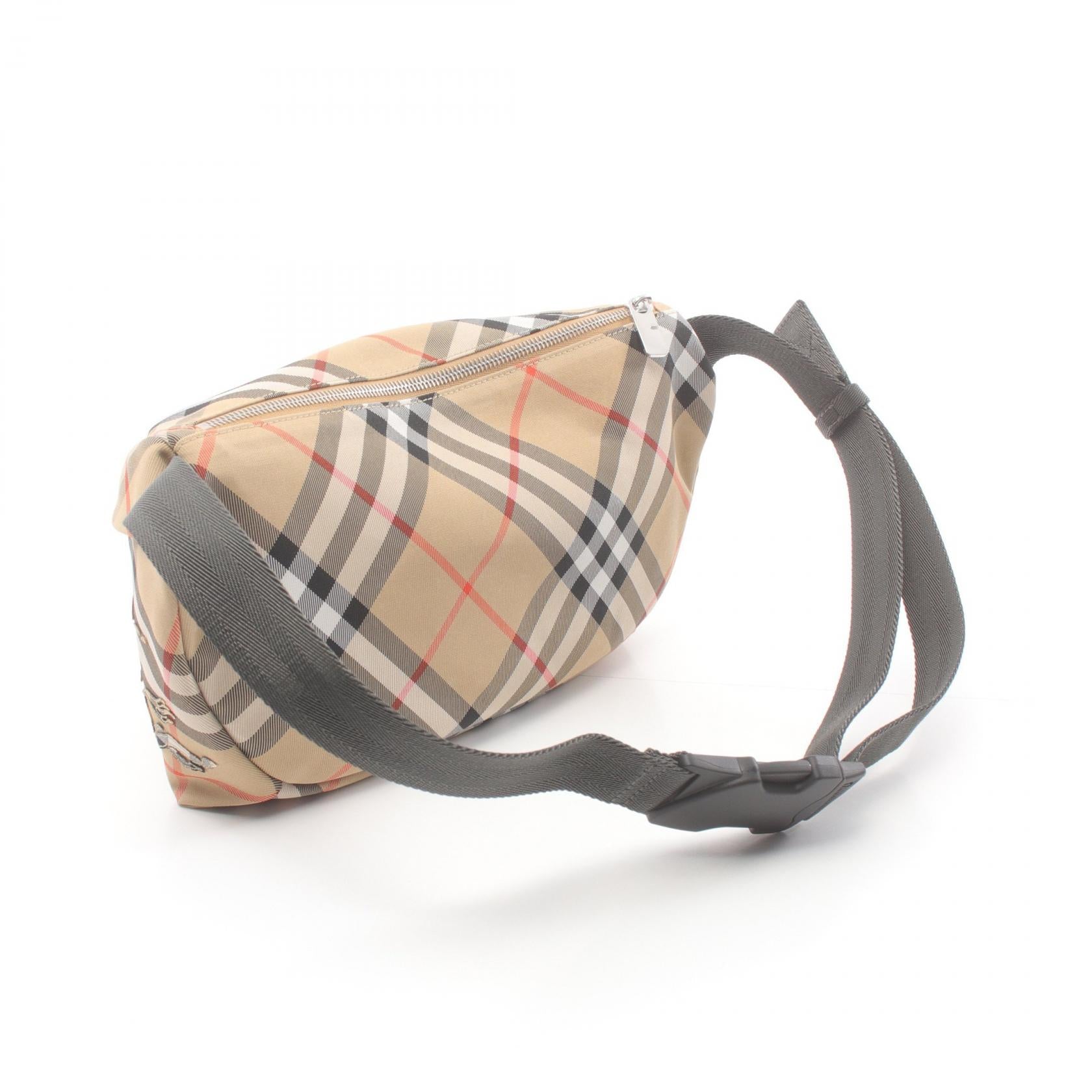 Burberry Vintage Check Canvas Waist Bag