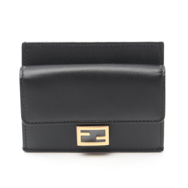 Fendi Leather Baguette Card Case