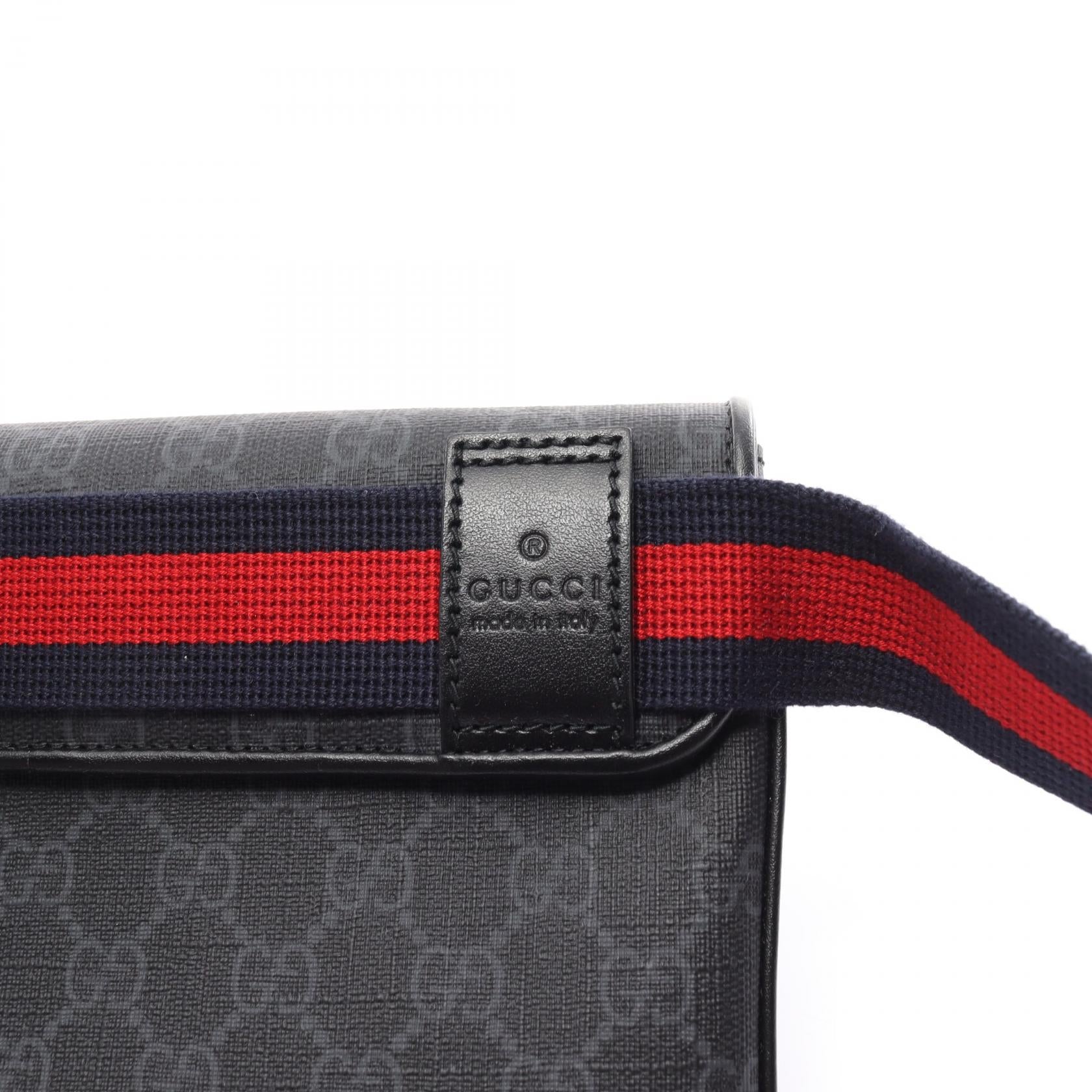 Gucci GG Supreme Belt Bag Waist Bag PVC Canvas