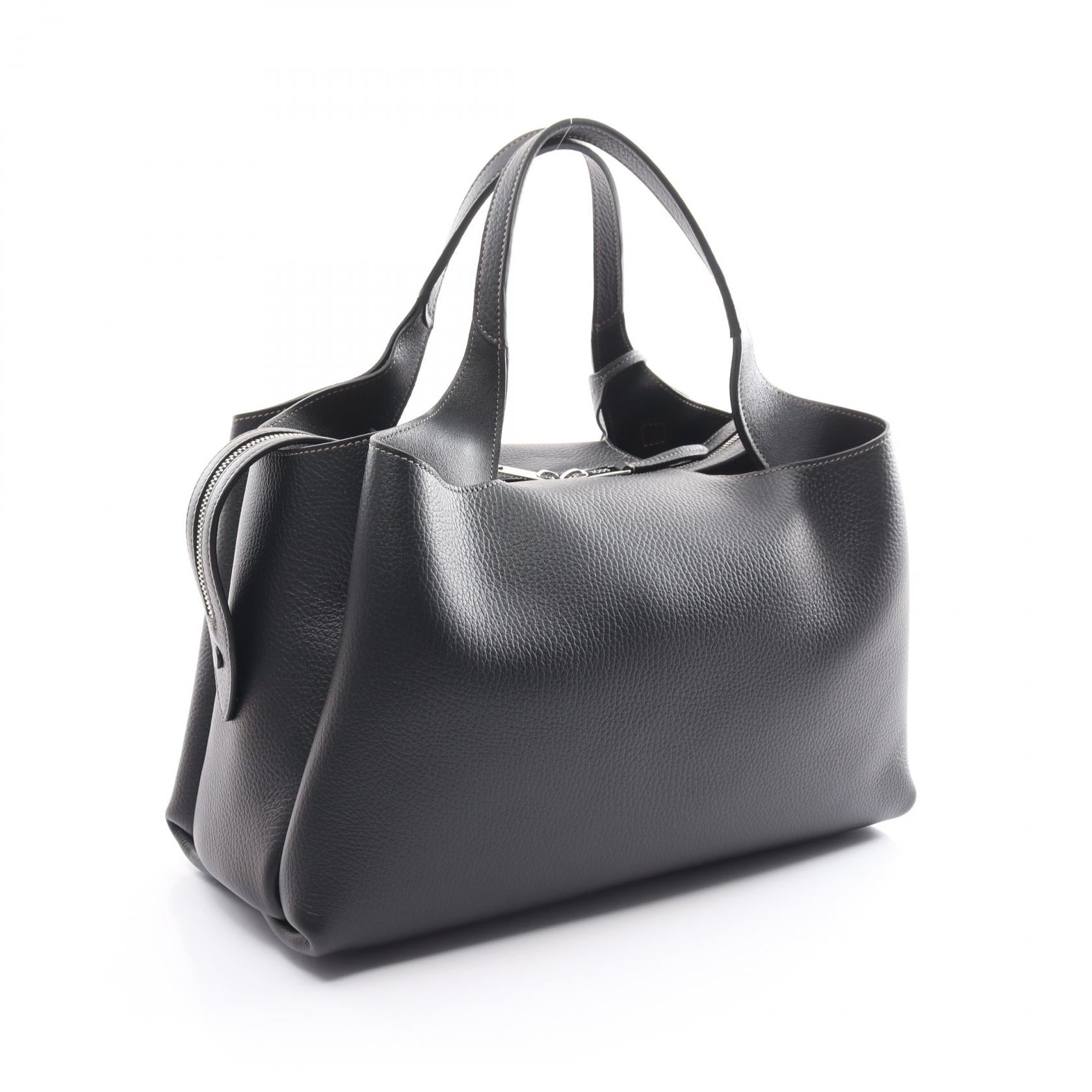 Tod's Leather Medium Handbag Black