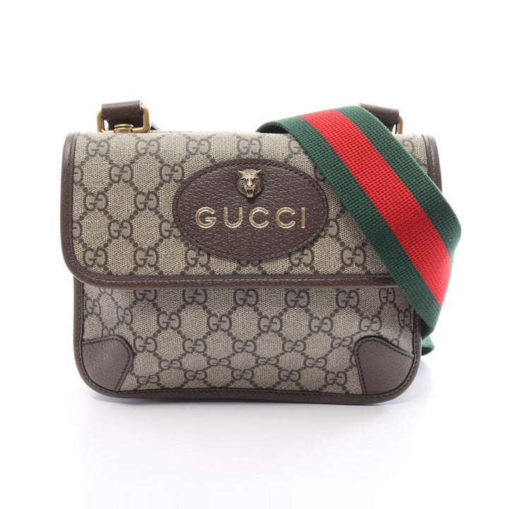 Gucci GG Supreme Small Messenger Bag PVC Canvas