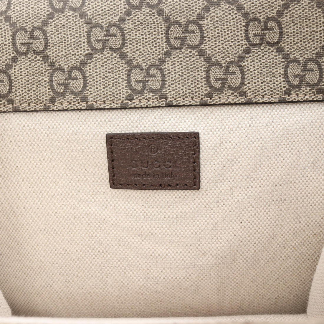 Gucci GG Supreme Small Messenger Bag PVC Canvas