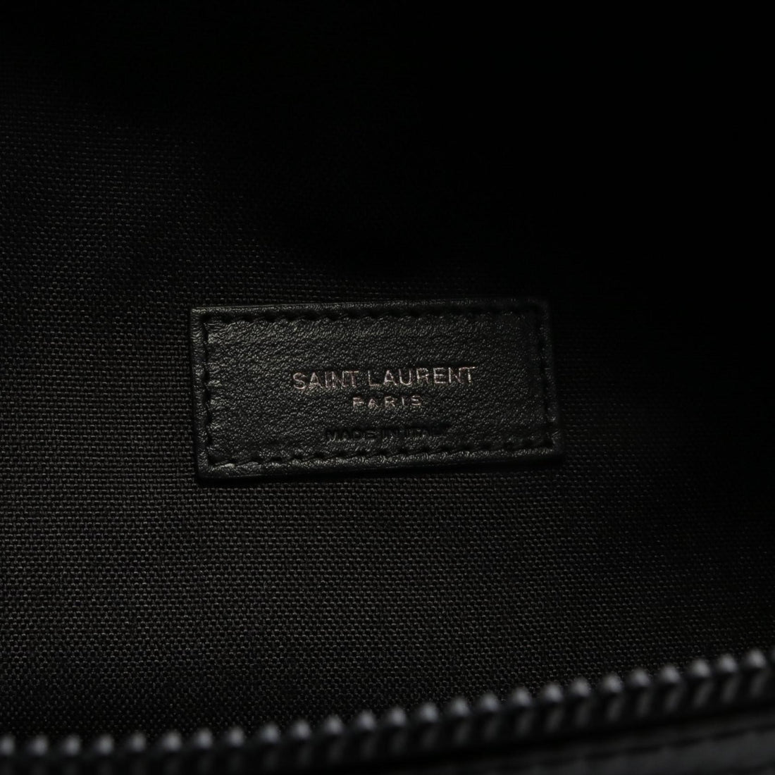 Saint Laurent Polyamide Waist Bag Black