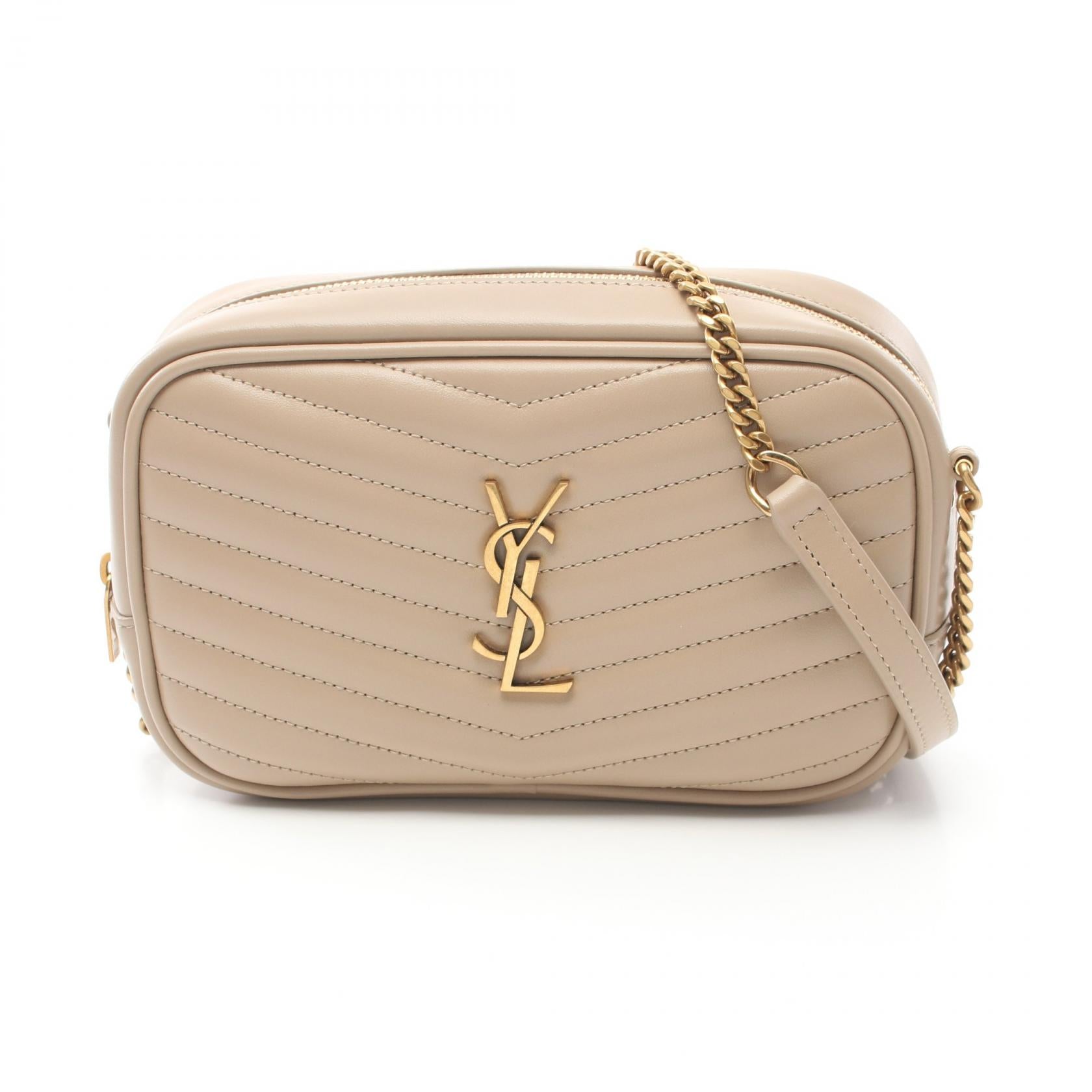 Yves Saint Laurent LOU Leather Shoulder Bag