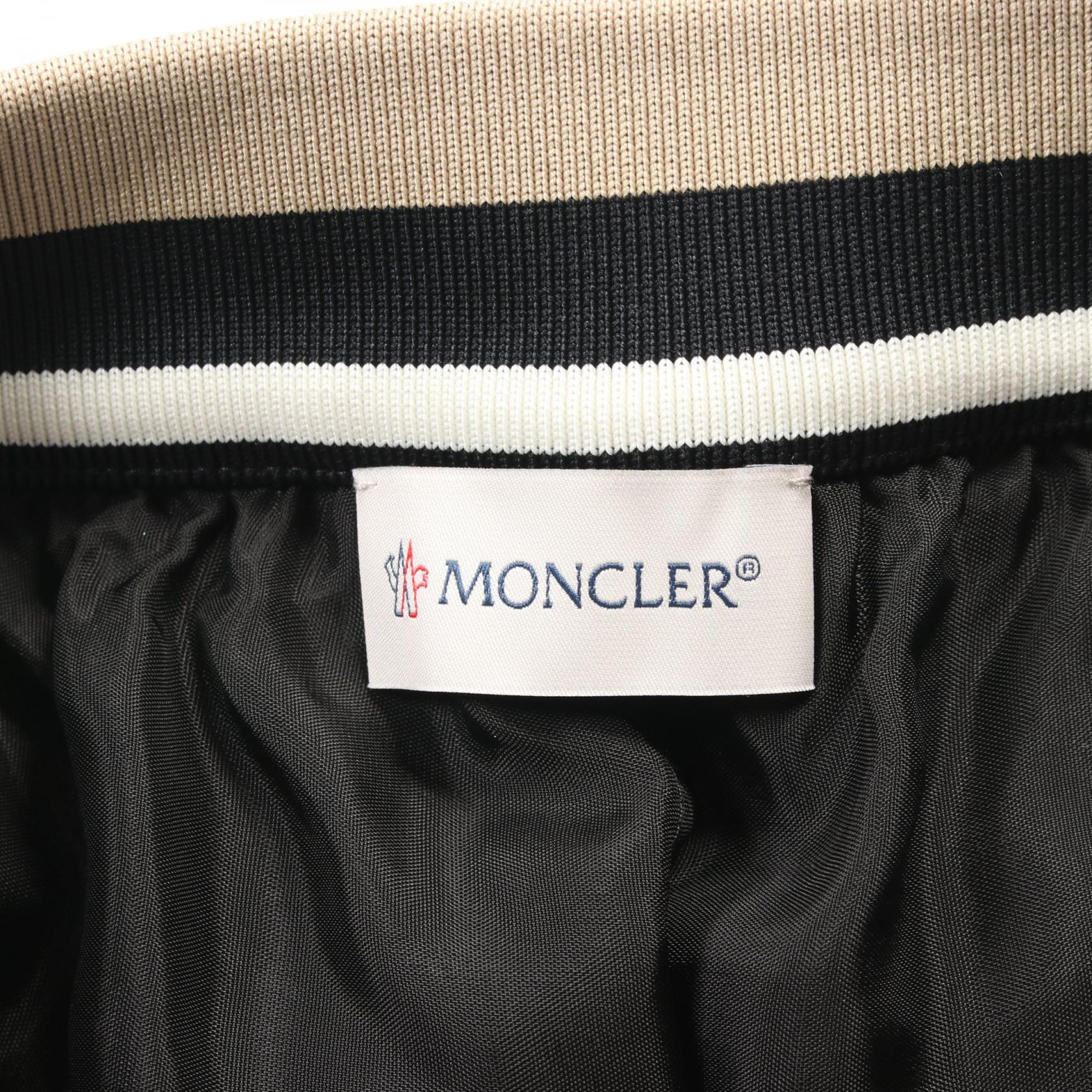 Moncler GONNA Skirt Polyester Black/Beige/White