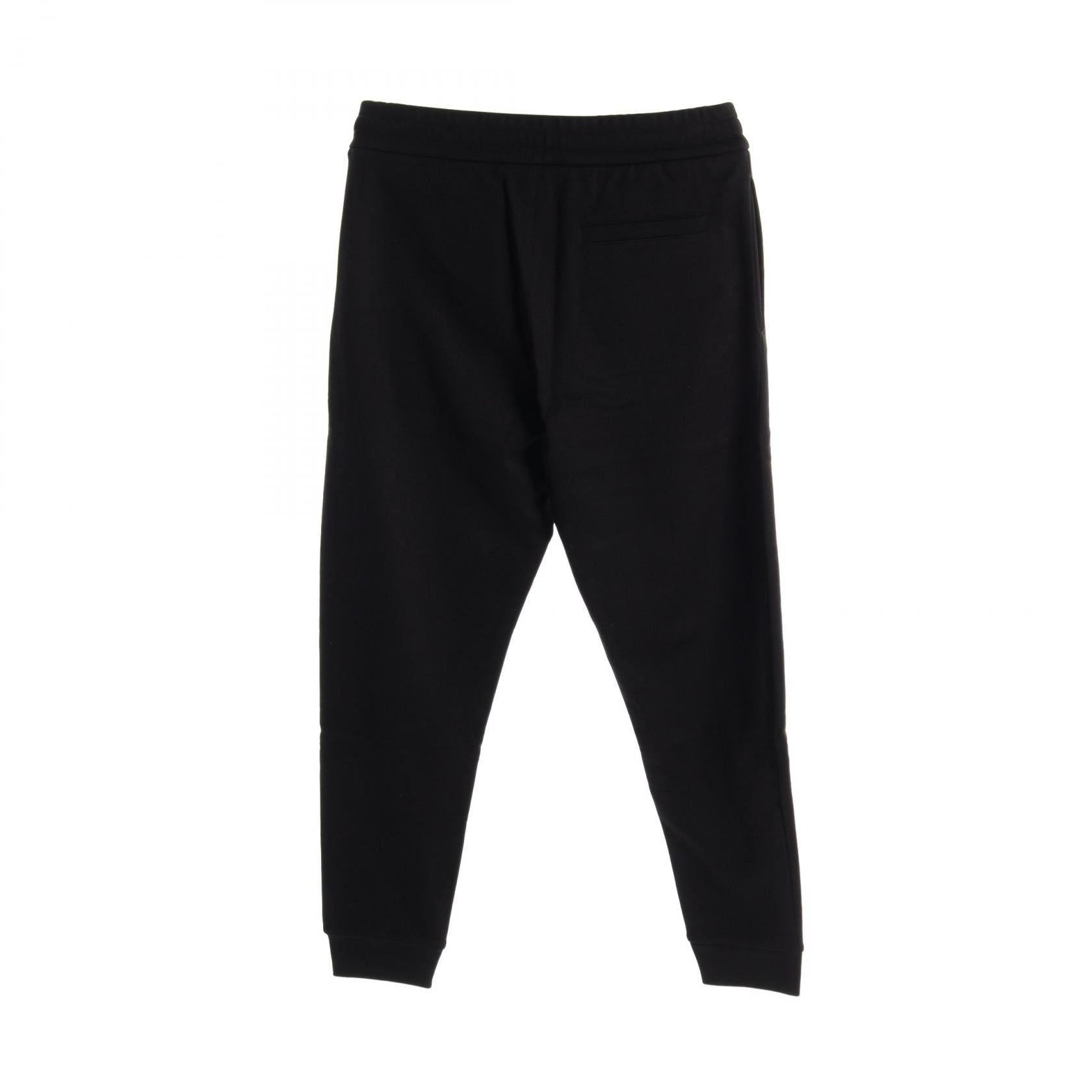 Versace Greca Cotton Pants Black