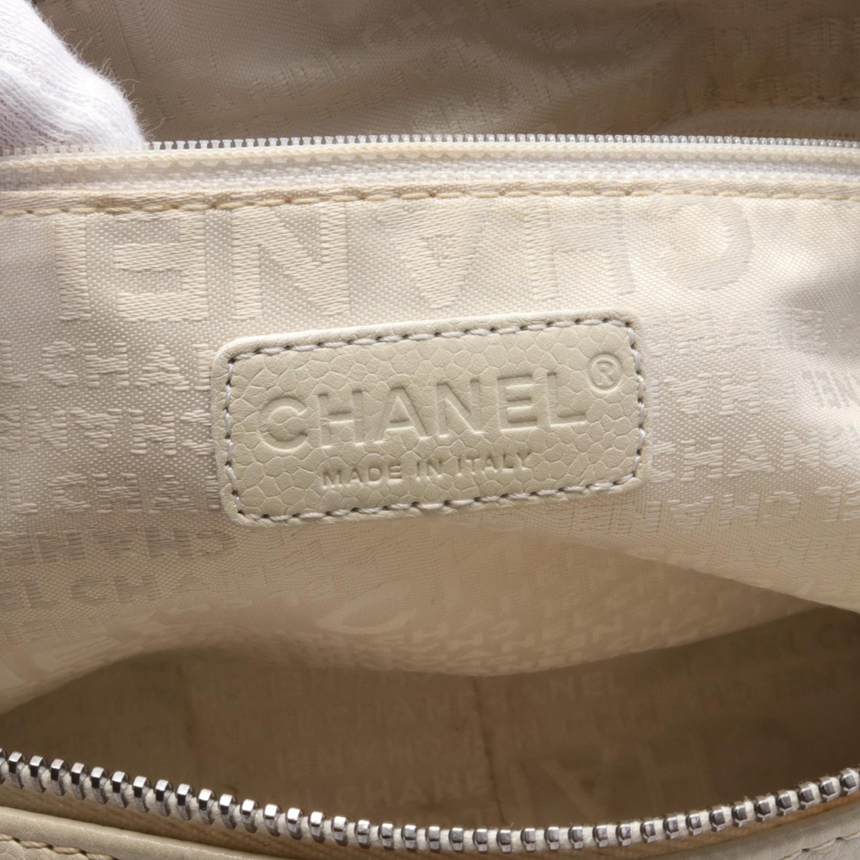 Chanel Chocolate Bar Leather Handbag