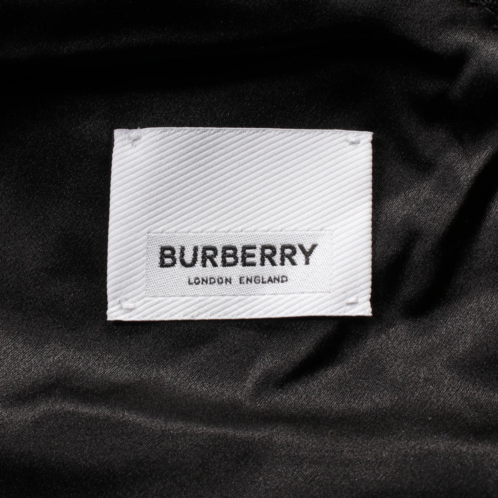 Burberry Wool Tailored Jacket Black