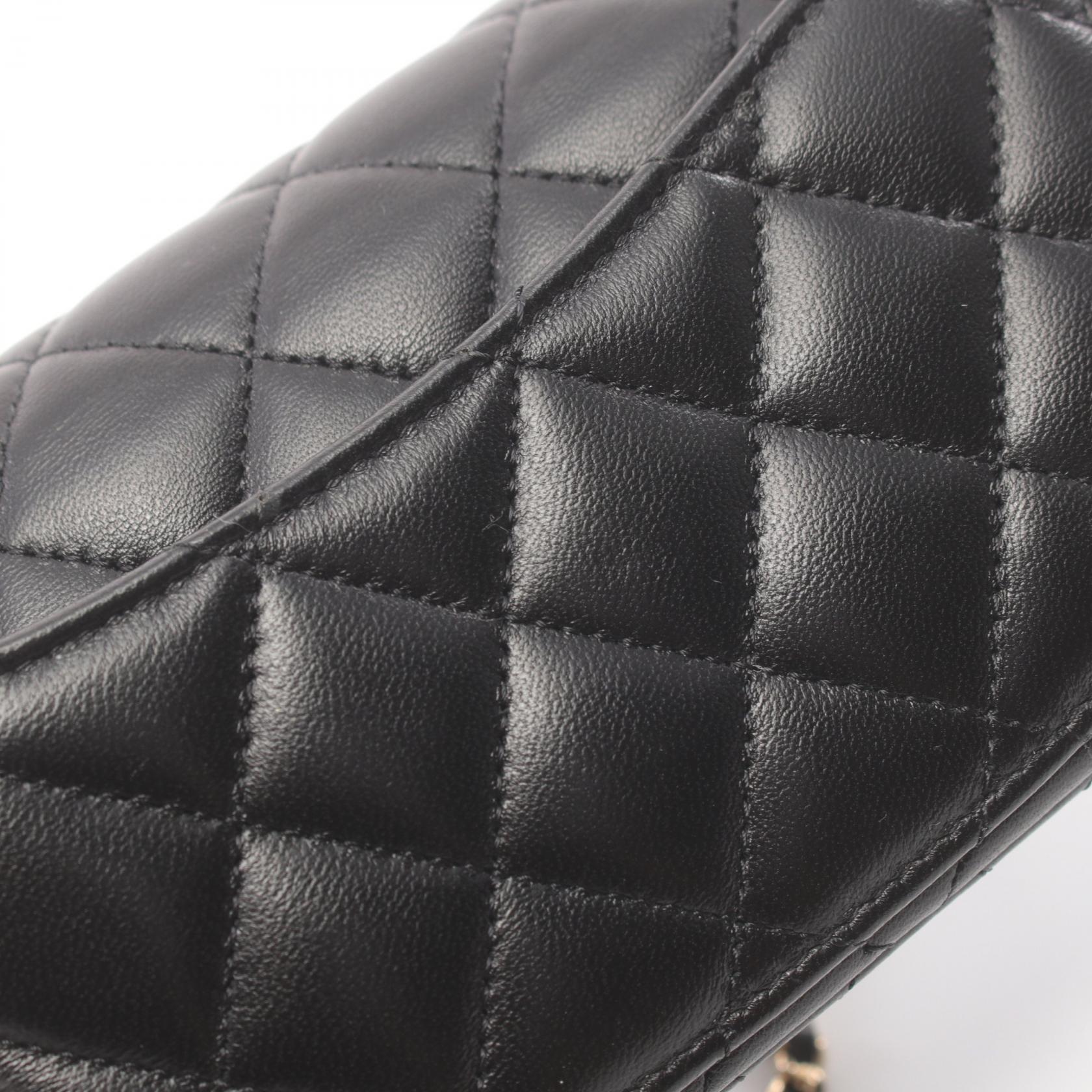 Chanel Lambskin Matelasse Shoulder Bag