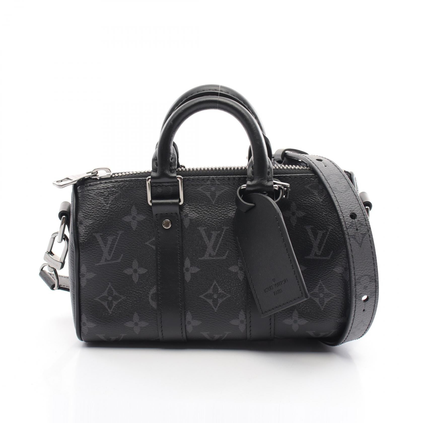 Louis Vuitton Keepall XS Monogram Eclipse Handbag M45947