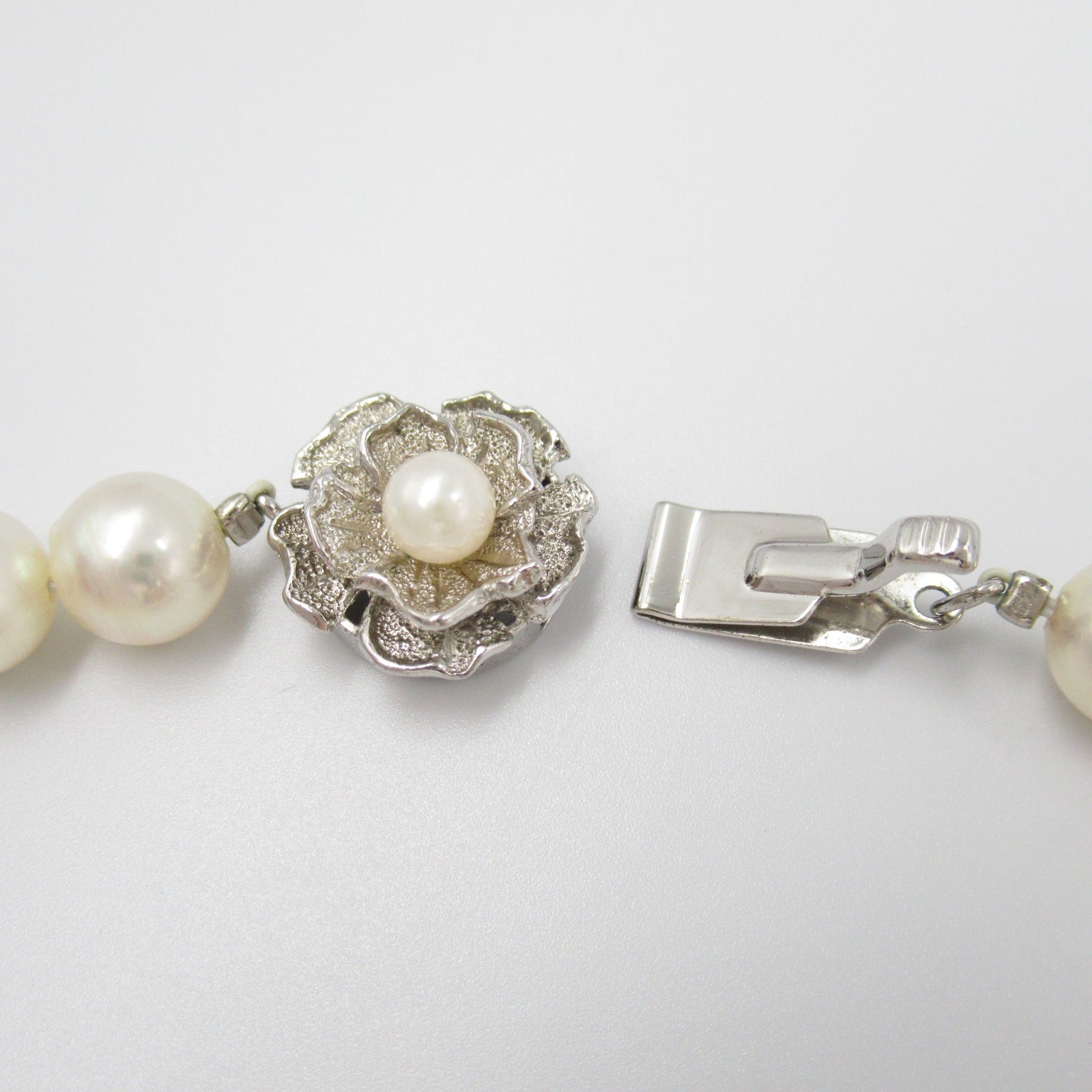 Silver 925 Pearl Necklace Jewelry