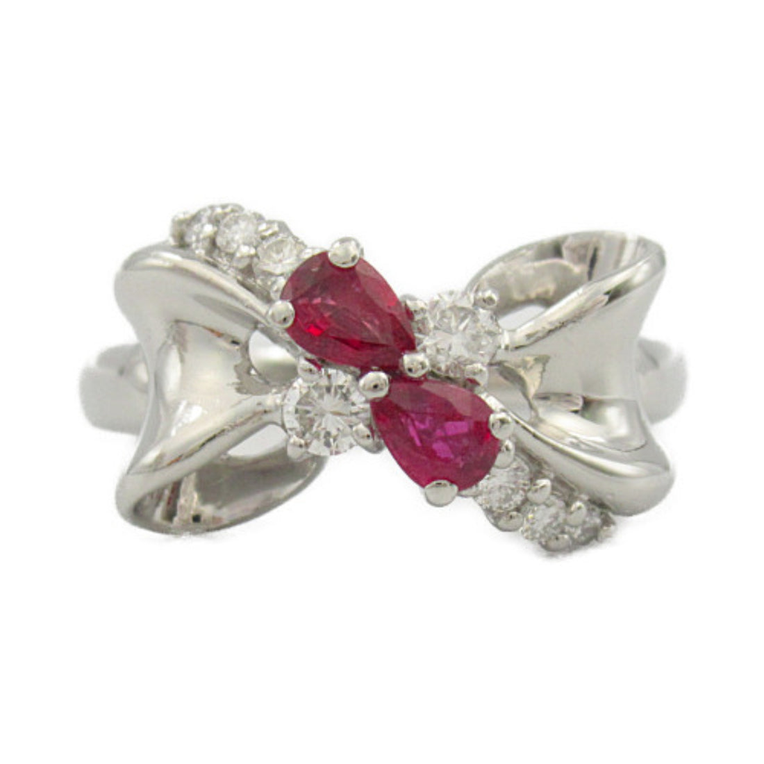 Platinum Ruby Diamond Ring Jewelry