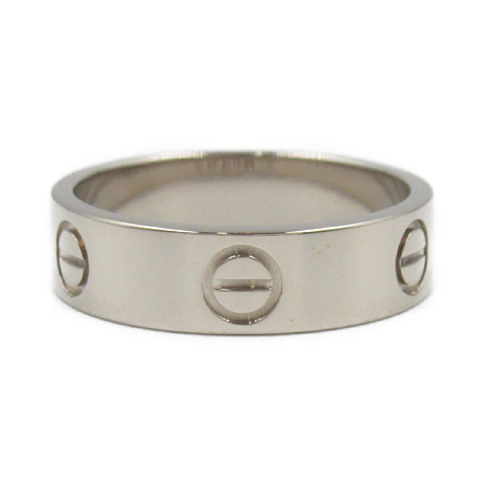 Cartier Love Ring K18WG White Gold