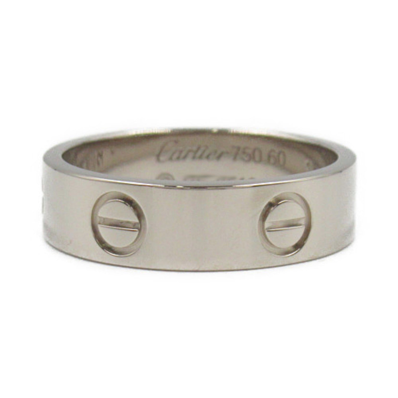 Cartier Love Ring K18WG White Gold