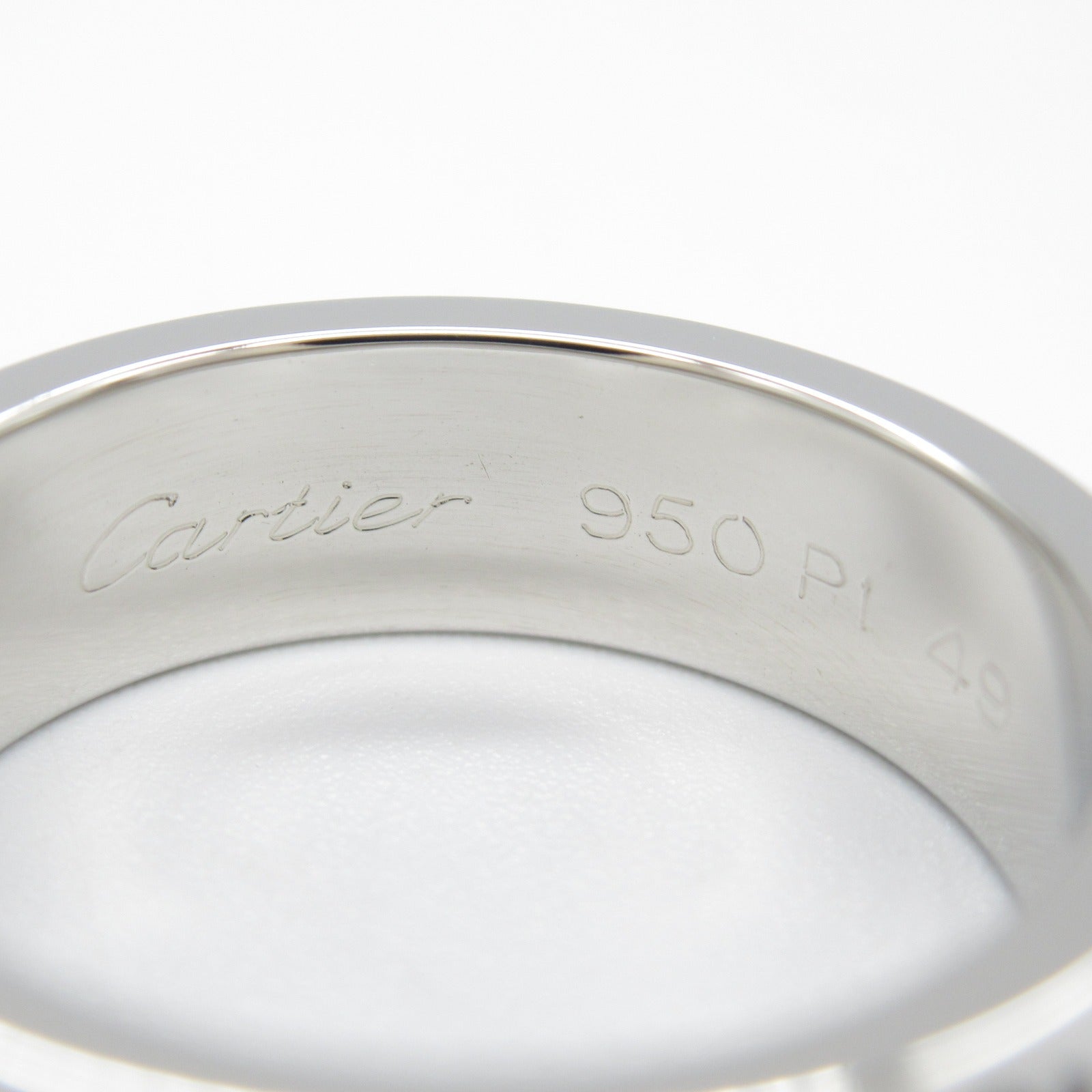 Cartier Love Ring Pt950 Platinum