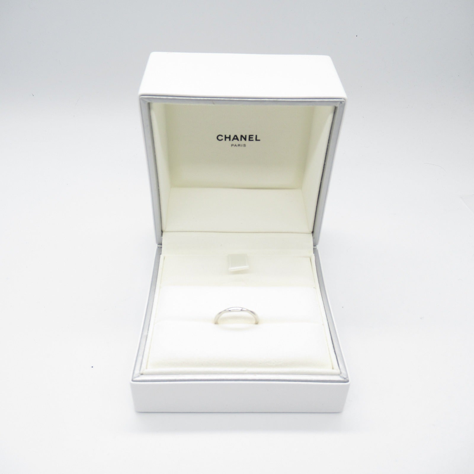 Chanel Camellia Marriage Ring Pt950 Platinum