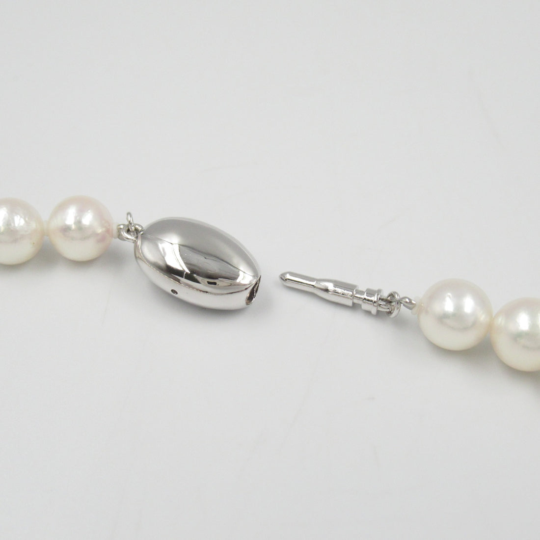 Jewelry Pearl Necklace Earring Set Silver925 K14WG