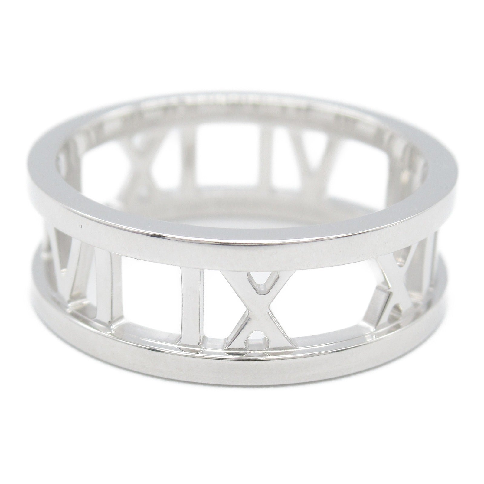 Tiffany & Co Atlas Ring K18WG White Gold