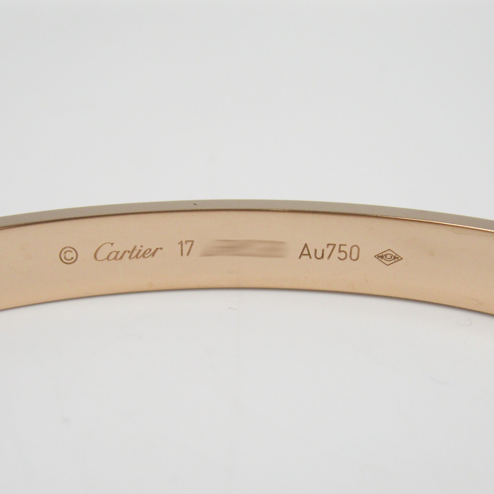 Cartier Love Bracelet K18PG Pink Gold B6035617