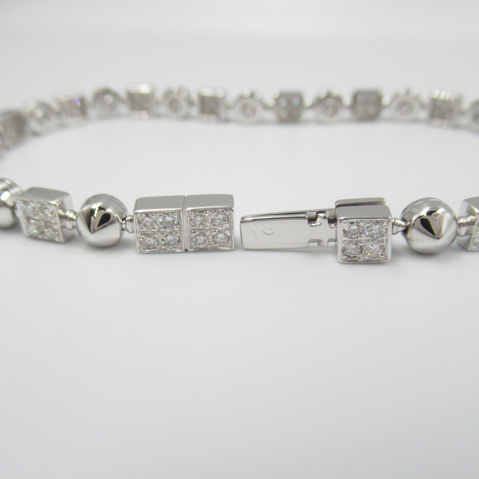 Bvlgari Lucia Diamond Bracelet K18WG