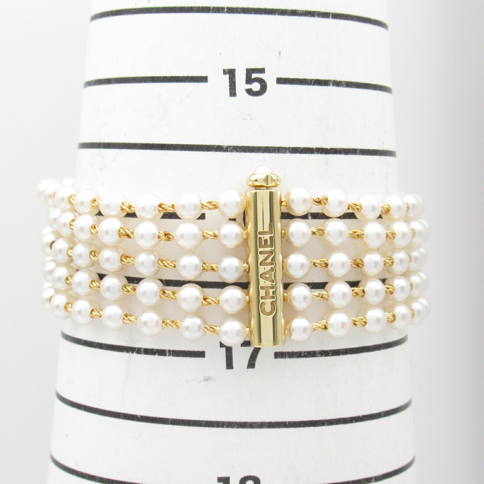 Chanel Mademoiselle Pearl Bracelet Watch H0007