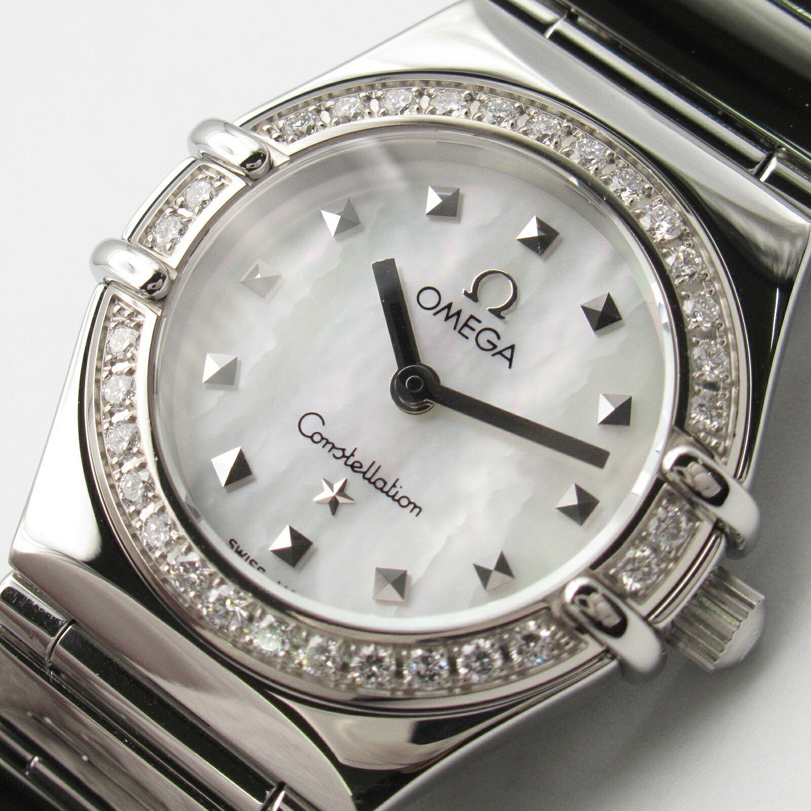 Omega Constellation My Choice Diamond Bezel Watch 1465.71