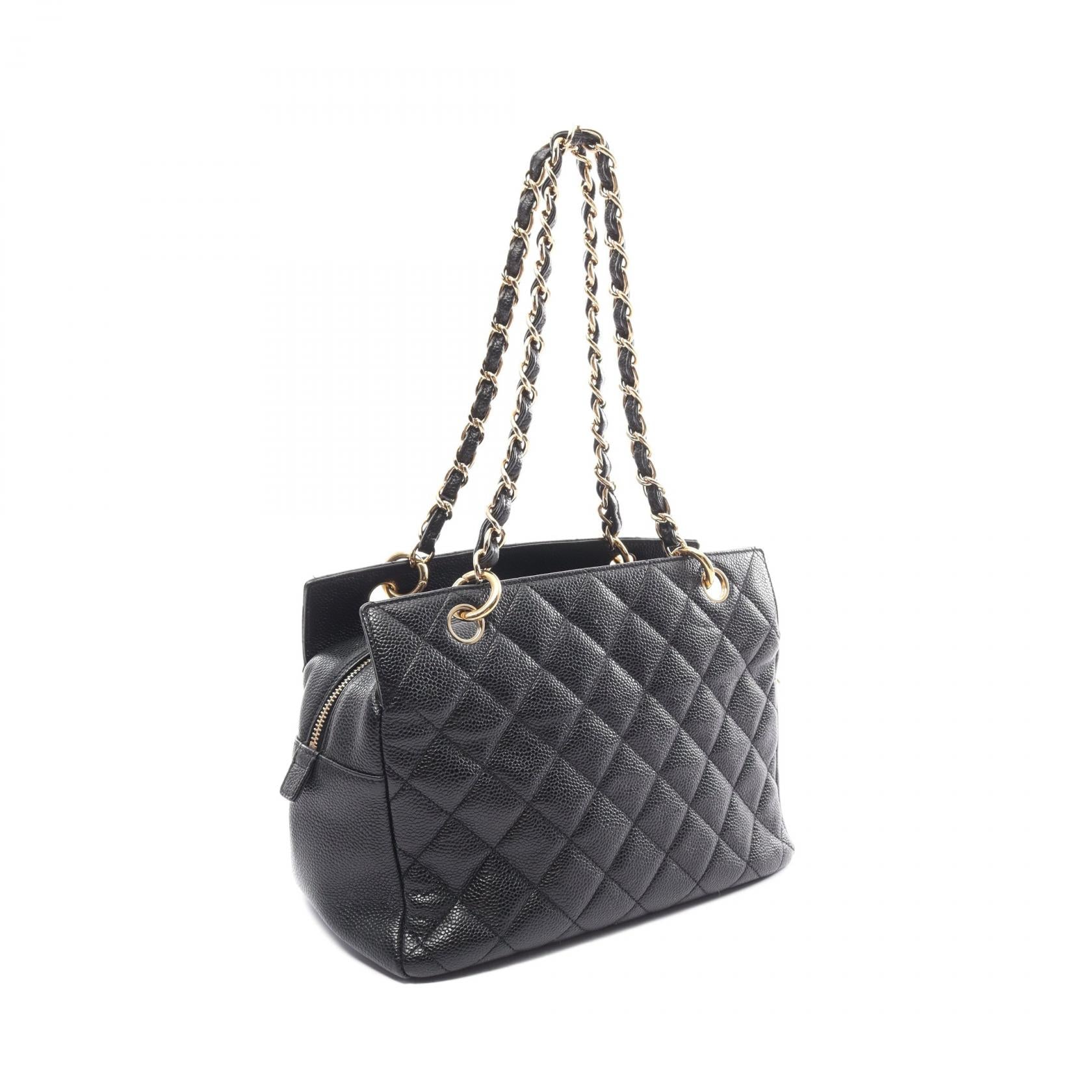 Chanel Caviar Skin Matelasse Shoulder Bag A18004