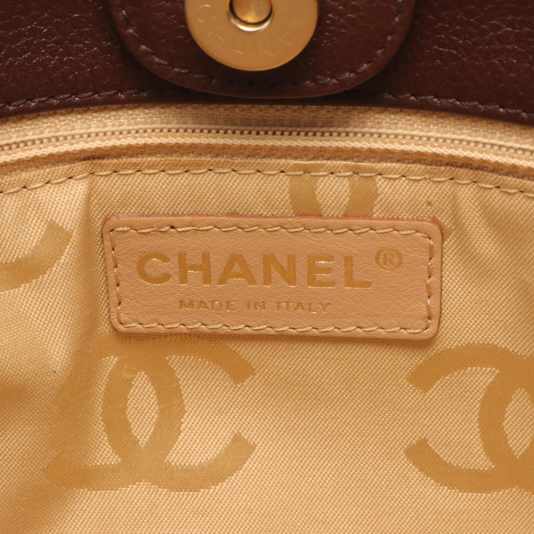 Chanel Leather Coco Mark Shoulder Bag