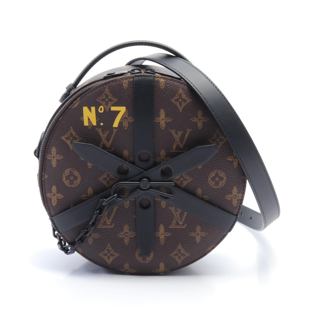 Louis Vuitton Wheel Box Shoulder Bag PVC Leather