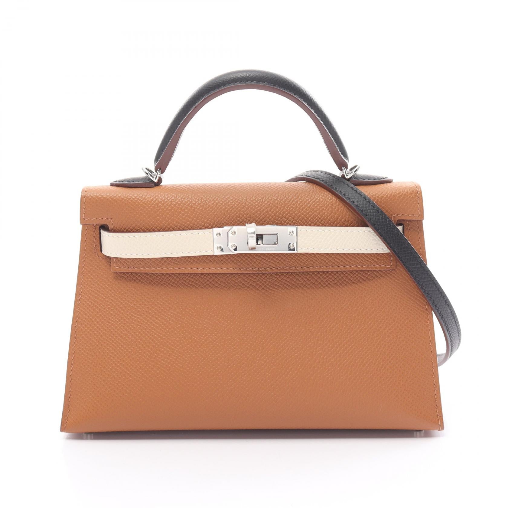 Hermes Mini Kelly 2 Tricolor Handbag