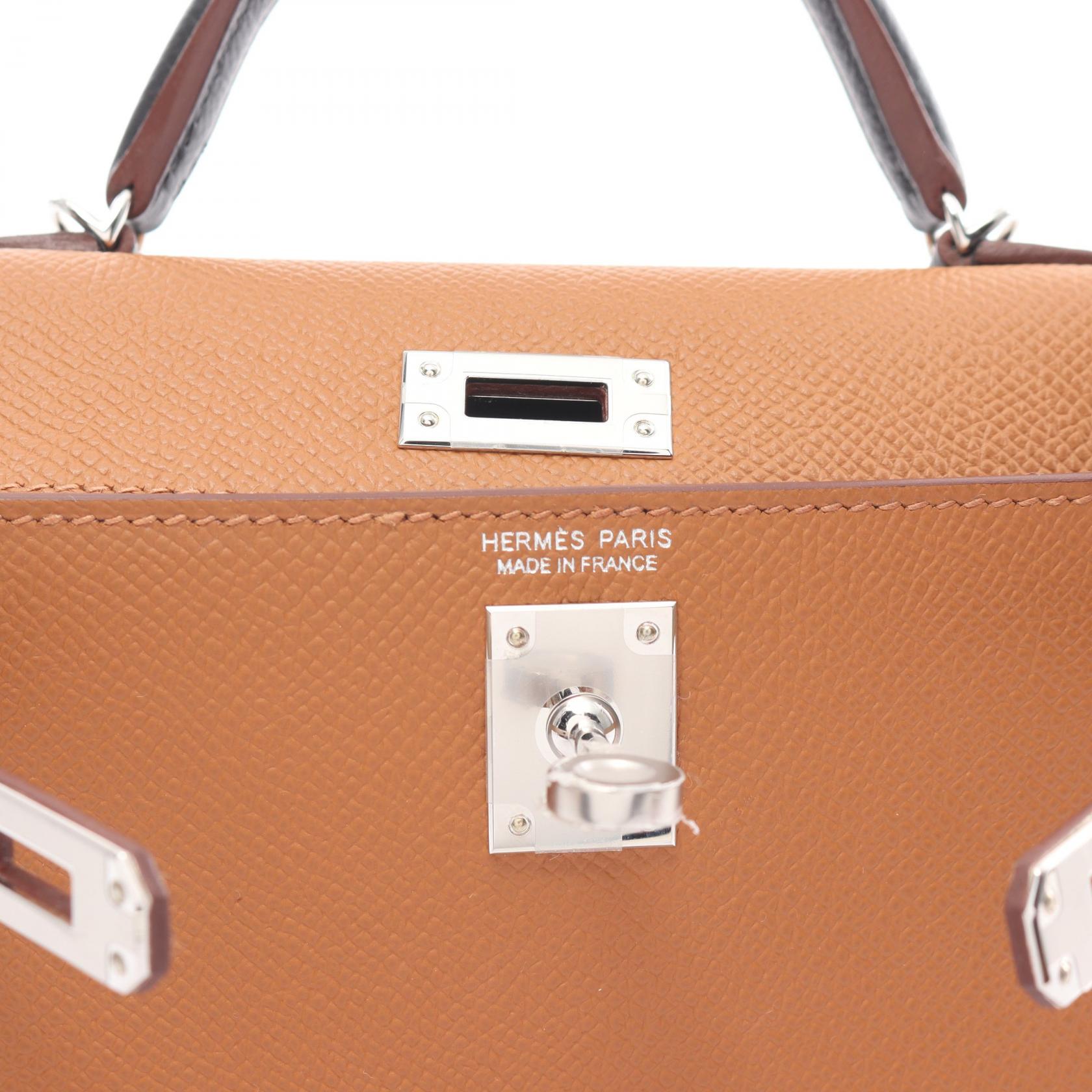 Hermes Mini Kelly 2 Tricolor Handbag