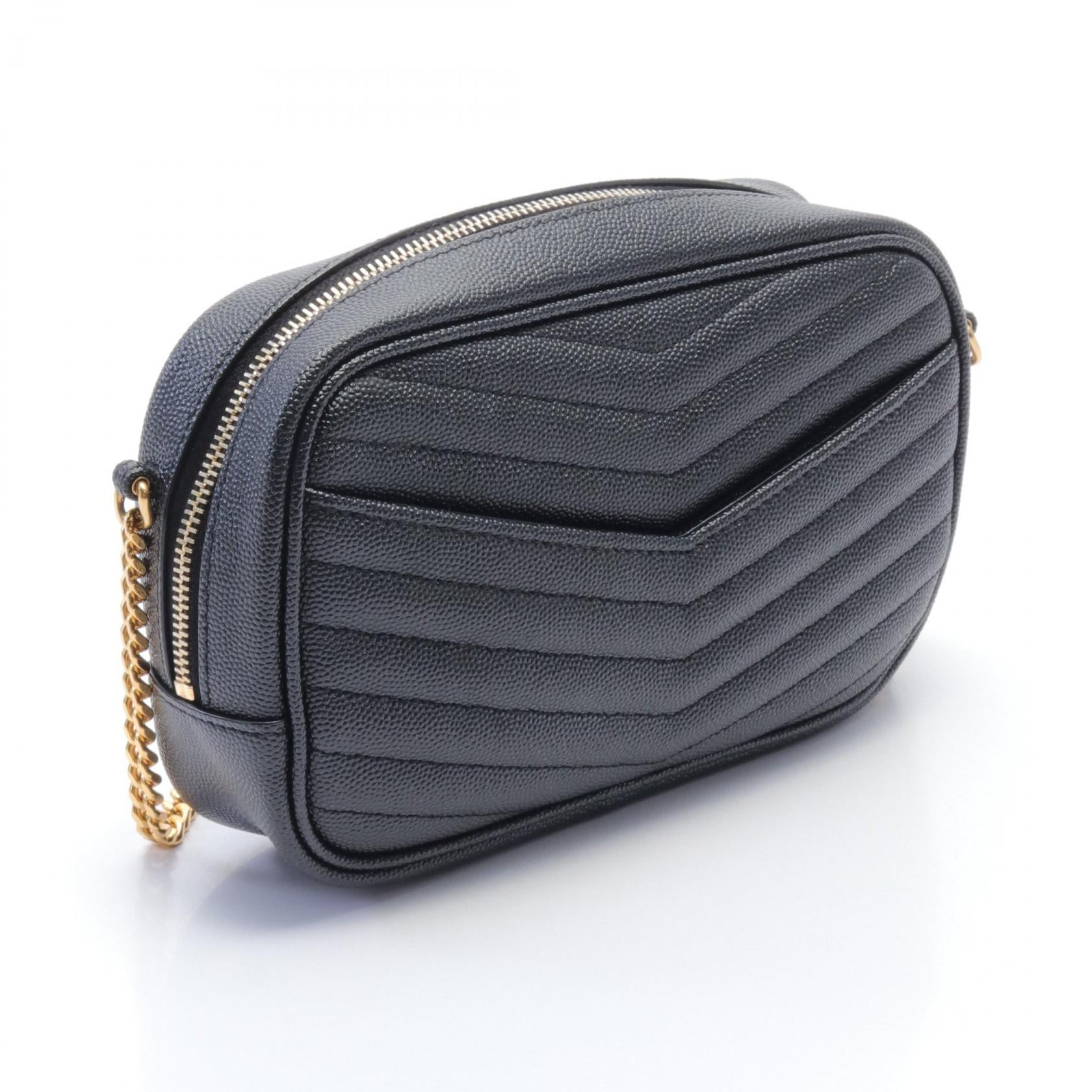 Yves Saint Laurent Lou Mini Leather Shoulder Bag