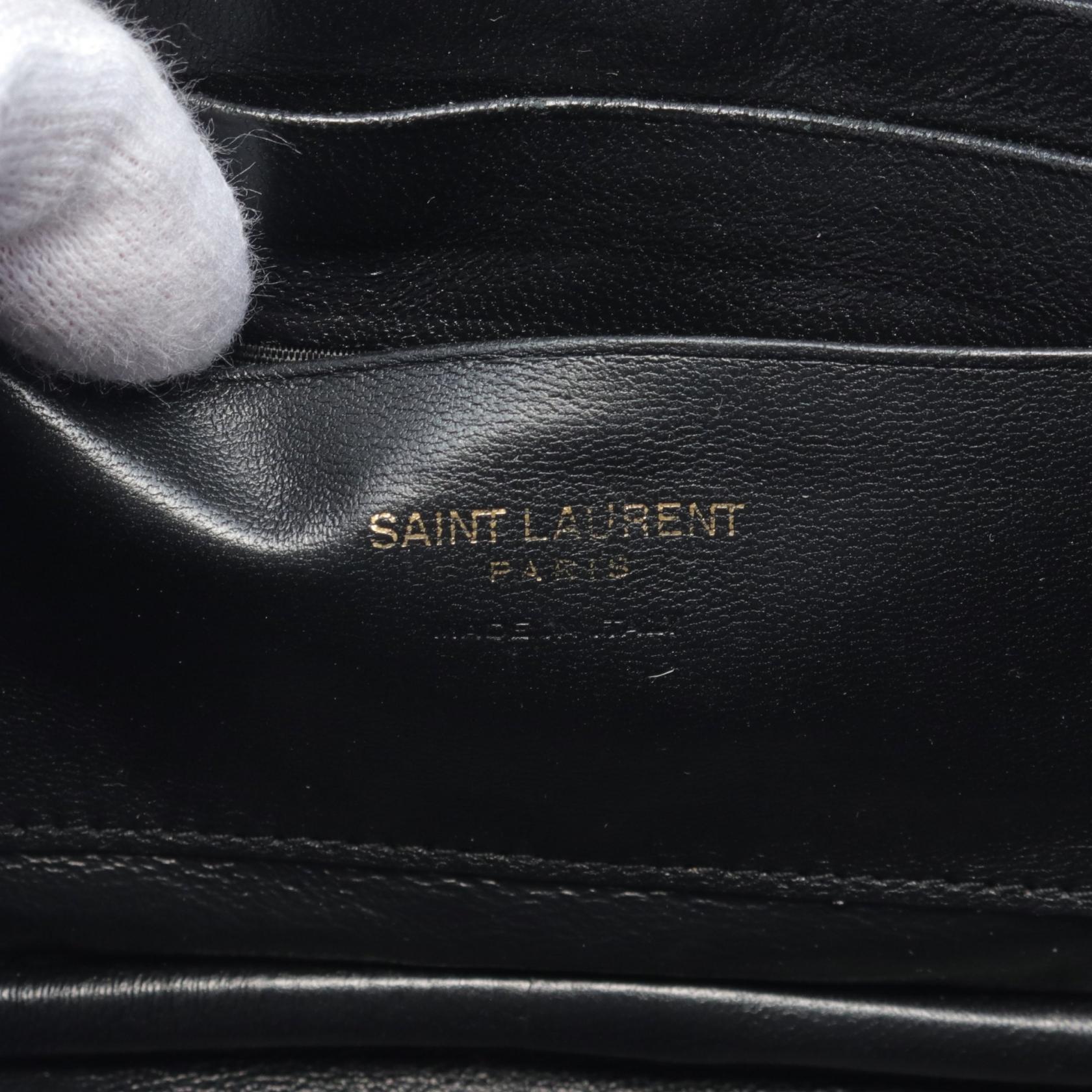 Yves Saint Laurent Lou Mini Leather Shoulder Bag