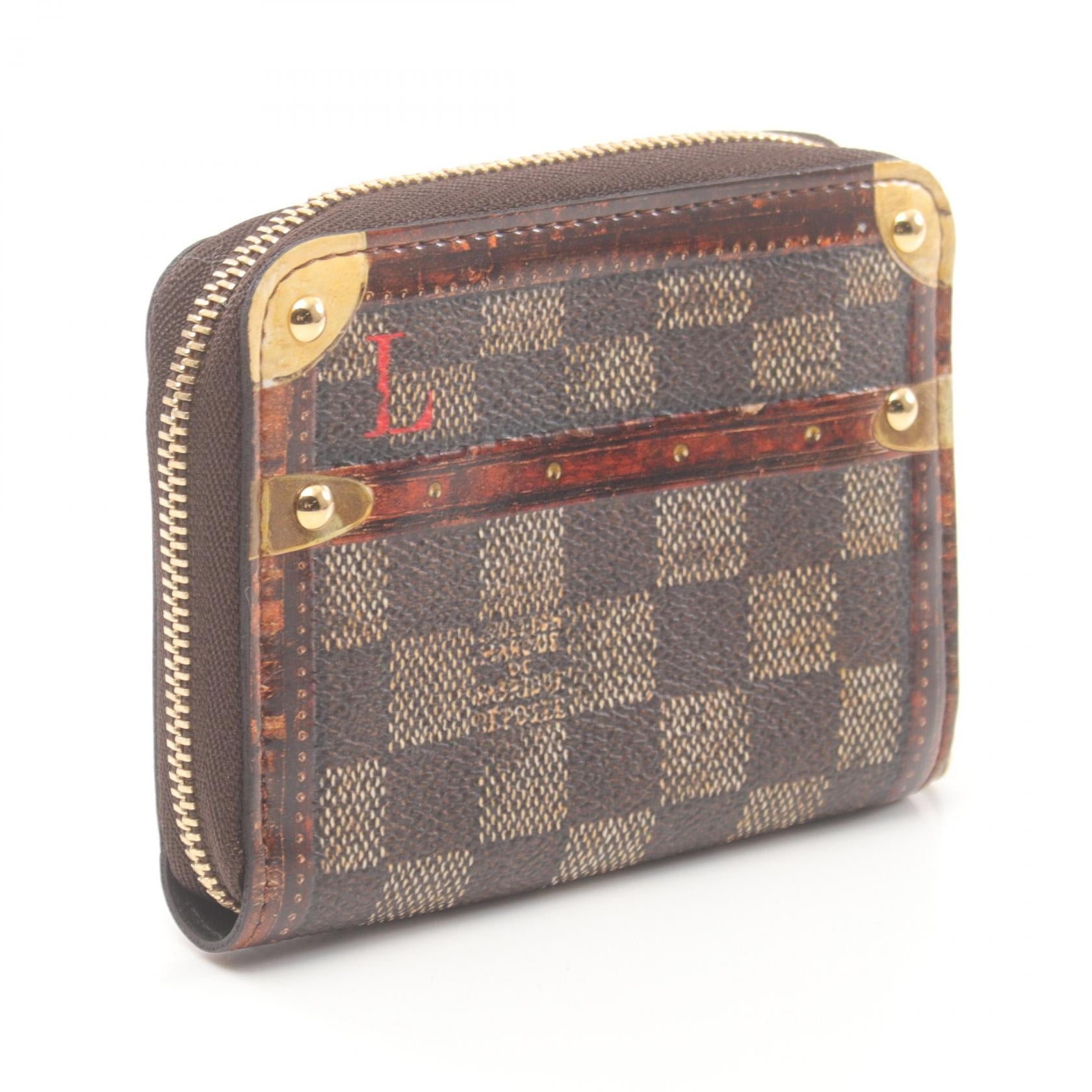 Louis Vuitton Zippy Coin Purse Damier M52745